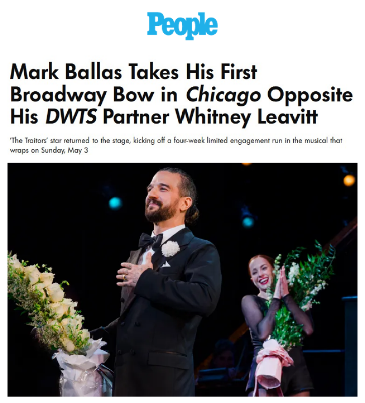People Magazine: Mark Ballas