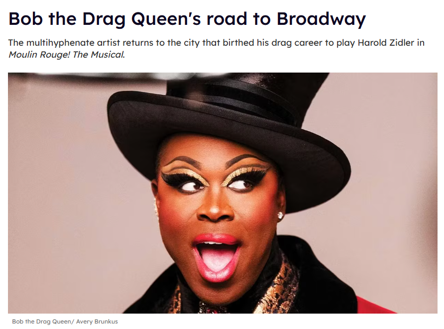 Image of Out Magazine: Bob the Drag Queen article