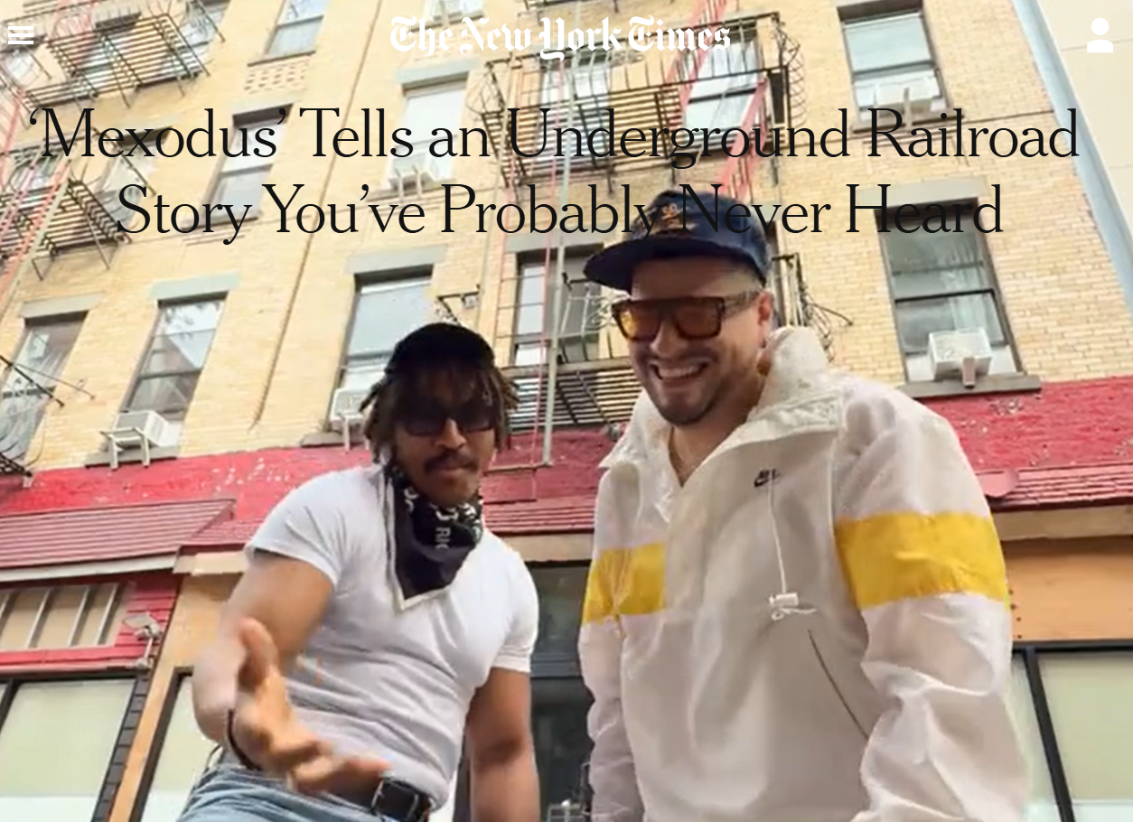 Image of Mexodus in New York Times article