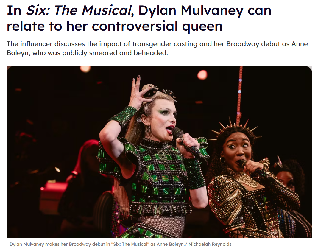 Image of Out Magazine: Dylan Mulvaney article