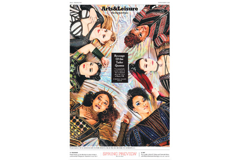 SIX on the New York Times Spring Preview Cover